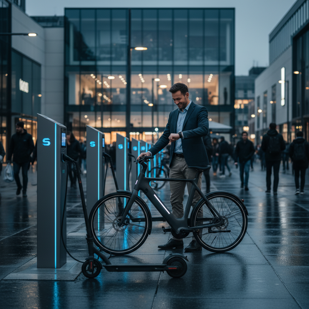 เทรนด์ E-Bike ปลายปี 2026: แบตเตอรี่ชาร์จไว 10 นาทีเต็ม! - fast-charge-battery-ebike-2026