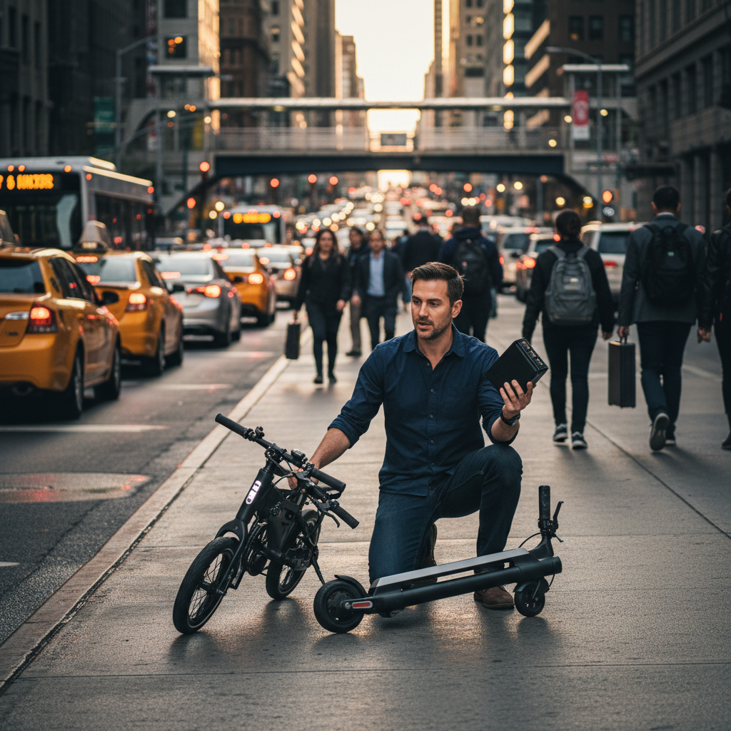 นักรีวิวชี้เทรนด์ E-Bike พับได้มาแรงปลายปี 26 หนีรถติด! - foldable-ebike-commute-trend-2026