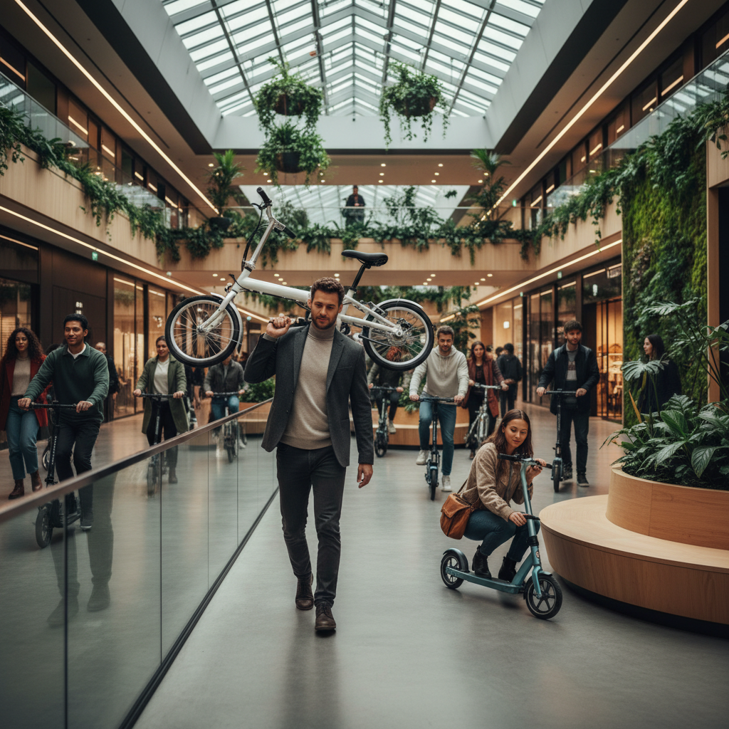 ส่องเทรนด์ EV โลก! E-Bike พับได้มาแรง ตอบโจทย์คนยุค 2026 - foldable-ebike-ev-trend