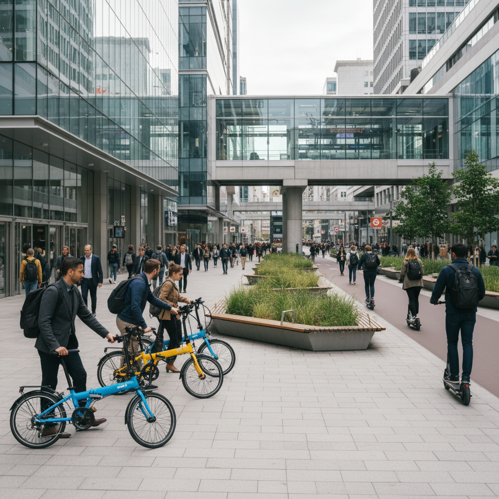 อัปเดตโลก EV 2026: E-Bike พับได้ฮิต เชื่อมต่อรถไฟฟ้า - foldable-ebike-ev-trend