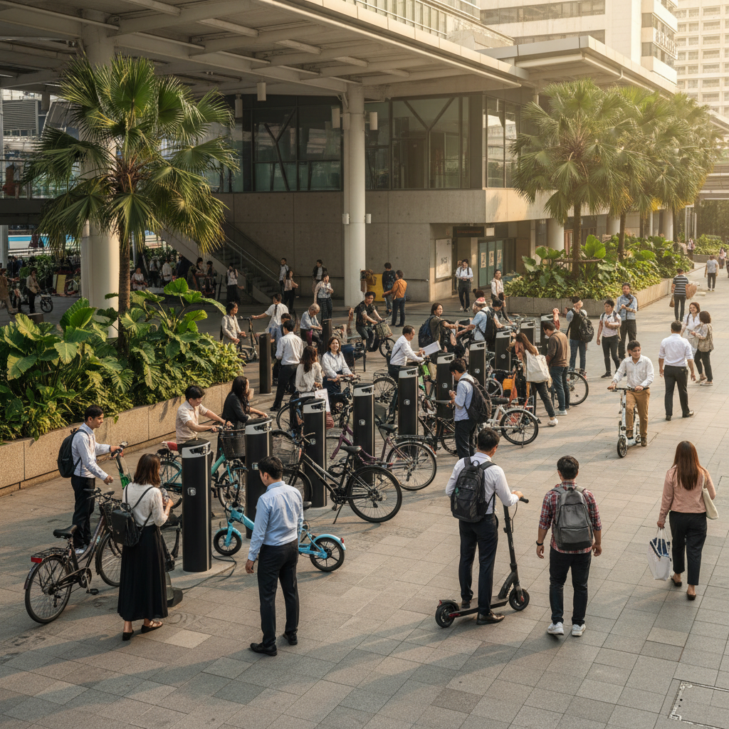 อนาคต EV ไทย! เทรนด์จุดชาร์จ E-Bike ฟรีทั่วกรุงครึ่งปีหลัง - free-ev-charging-station-trend
