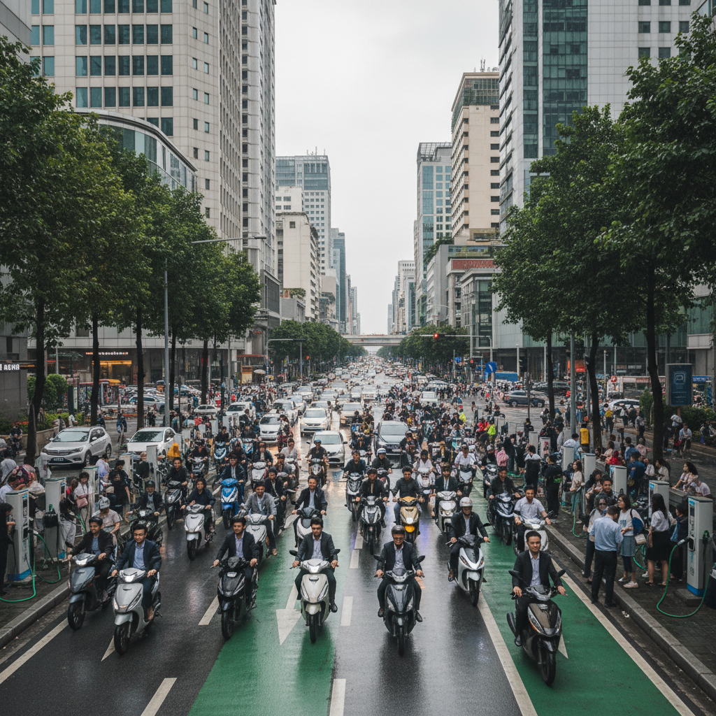 เทรนด์ H2/2026: วิกฤตน้ำมันแพง ดันยอดใช้สกู๊ตเตอร์ EV พุ่ง - fuel-crisis-ebike-trend-2026