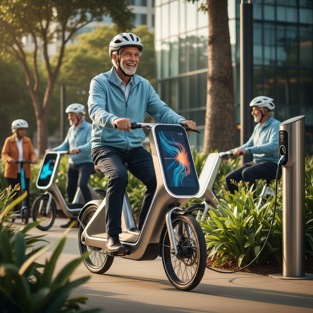 อนาคต EV 2026: นวัตกรรม E-Bike อัจฉริยะเพื่อวัยเก๋า - future-ebike-ev-senior-trend