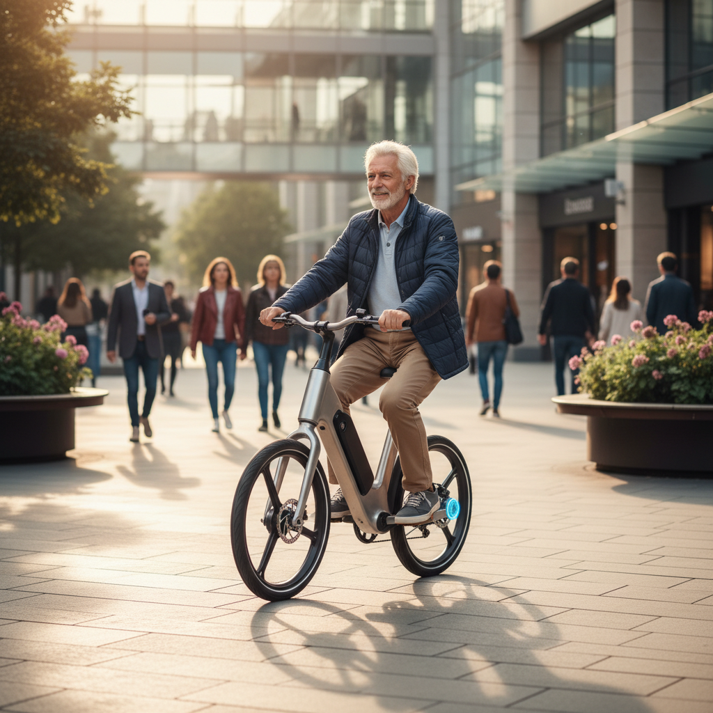 อนาคต E-Bike 2027! จับตาเทคโนโลยีเซนเซอร์กันล้มเพื่อวัยเก๋า - future-ebike-safety-sensor-trend