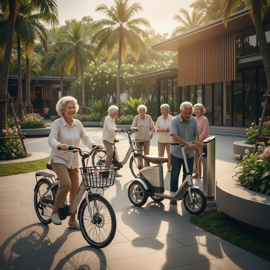 เจาะเทรนด์ EV 2026: อนาคต E-Bike สู่สังคมสูงวัย - future-ebike-senior-mobility-trend