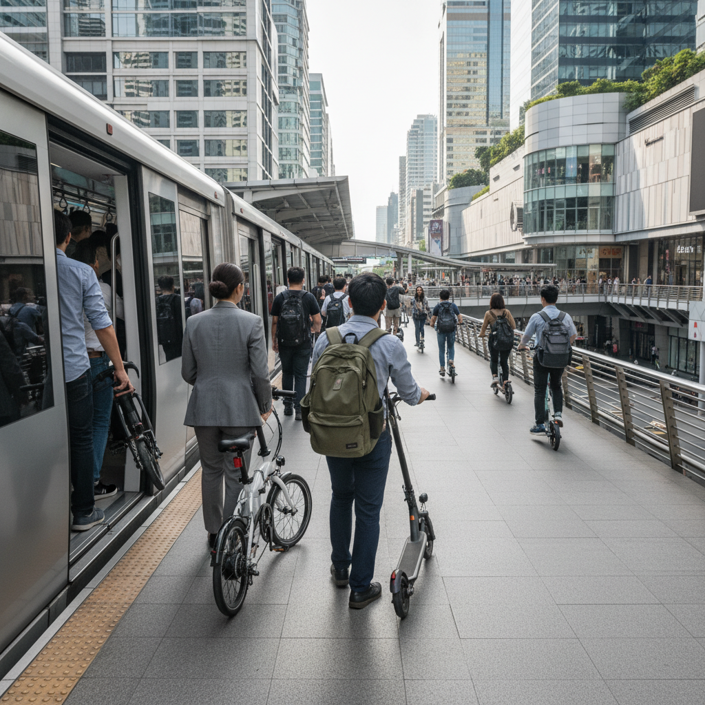 อนาคตการเดินทาง 2026! พก E-Bike ขึ้นรถไฟฟ้าตอบโจทย์คนกรุง - future-ebike-transit-trend