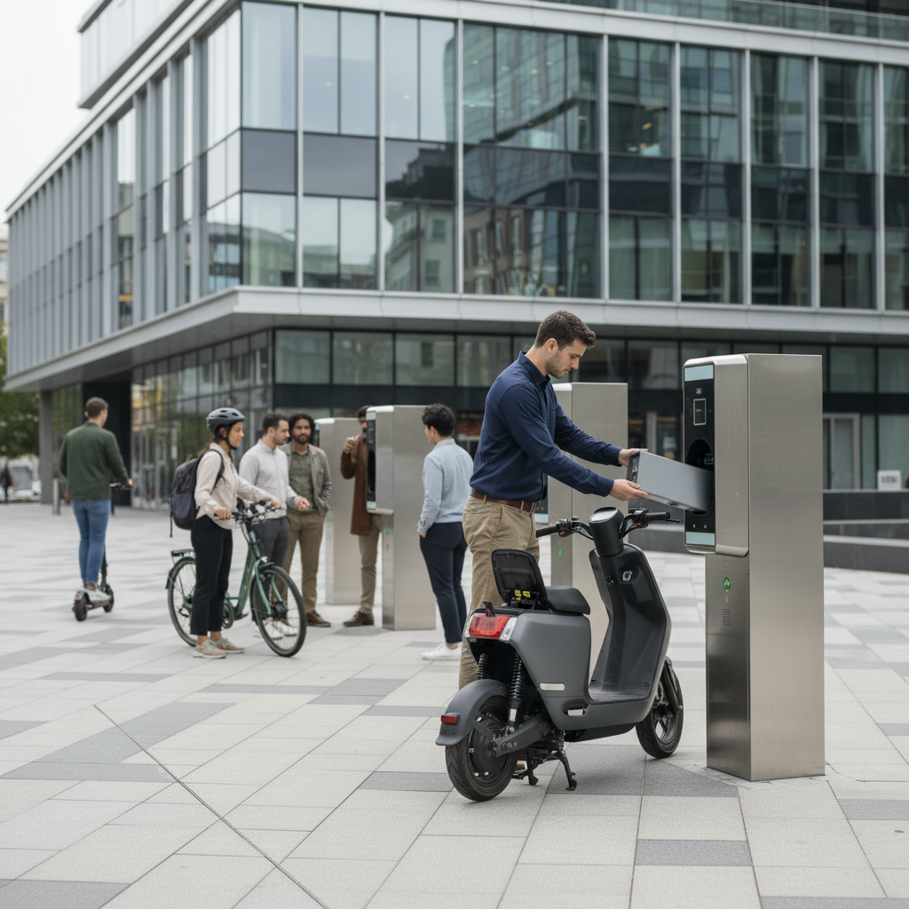 อนาคตของ E-Bike! เทรนด์สลับแบตเตอรี่ EV มาแรงครึ่งปีหลัง - future-ev-battery-swapping-trend