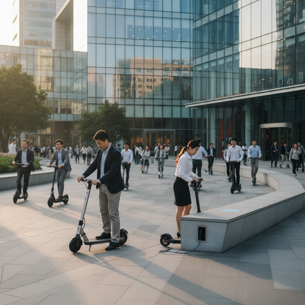 เทรนด์ EV 2027! ทำไมวัยทำงานฮิต Electric Scooter - future-ev-scooter-work-trend