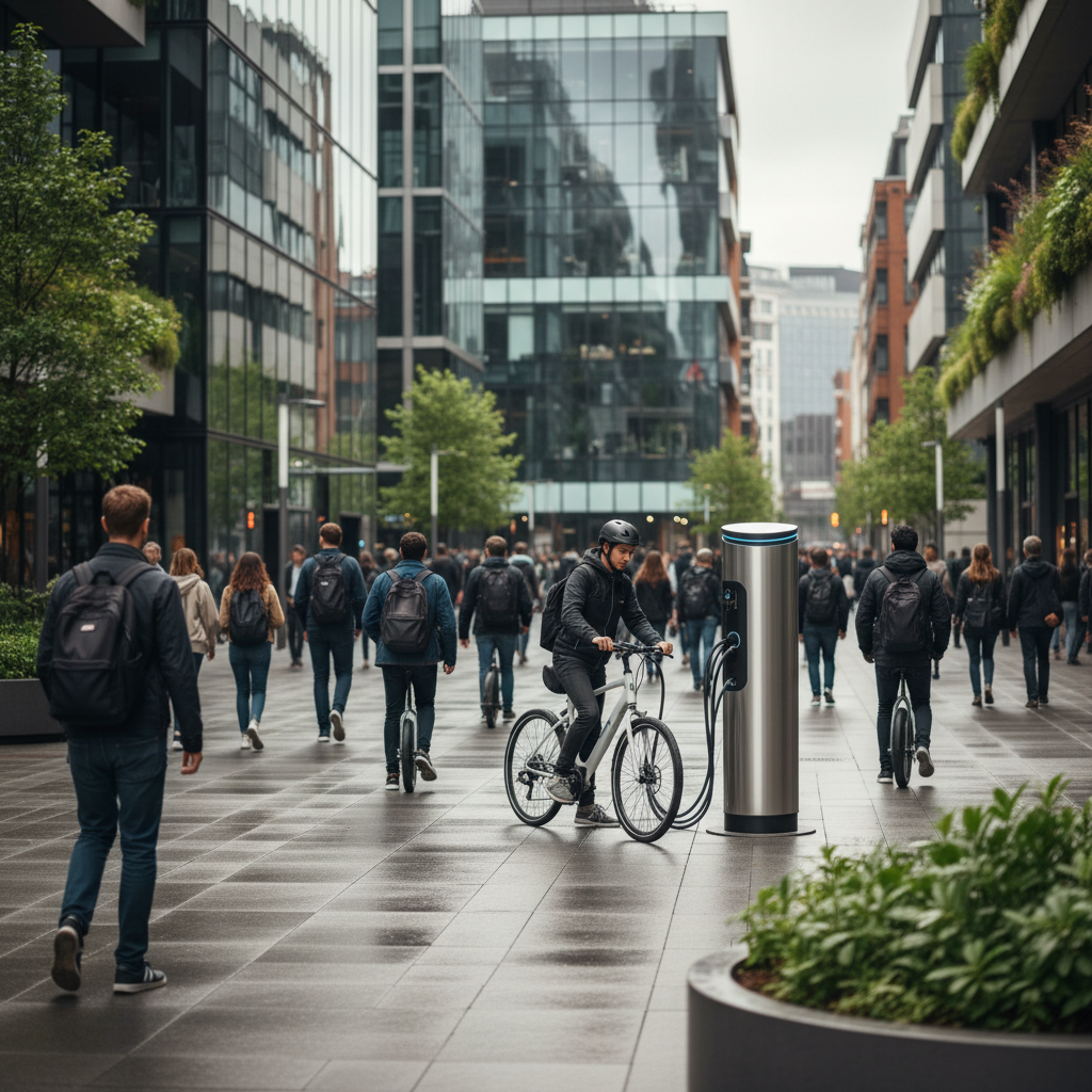 อนาคต E-Bike 2026: นวัตกรรมแบตเตอรี่ชาร์จ 5 นาทีเต็ม! - future-fast-charge-ebike-battery