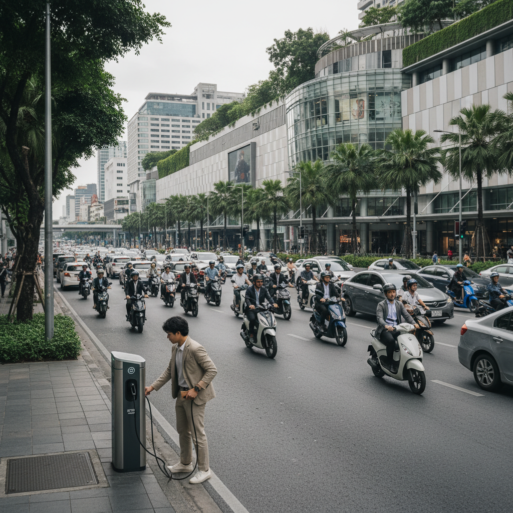 อนาคต EV ไทย 2026: สกู๊ตเตอร์และ E-Bike ทางรอดสู้รถติด - future-micro-mobility-ev-trend