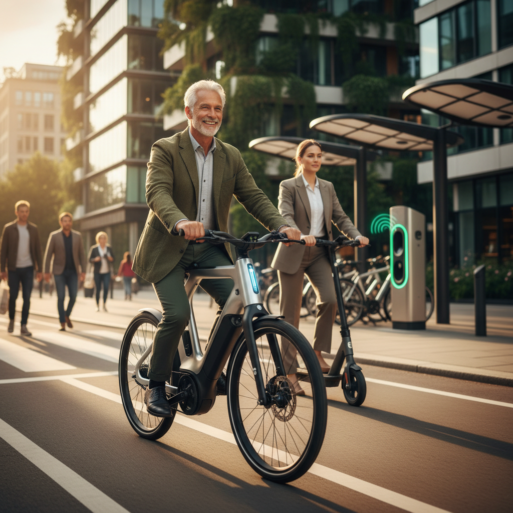 อนาคต E-Bike 2027: AI ช่วยเบรกอัจฉริยะ ปลอดภัยทุกวัย - future-smart-ebike-safety-2027