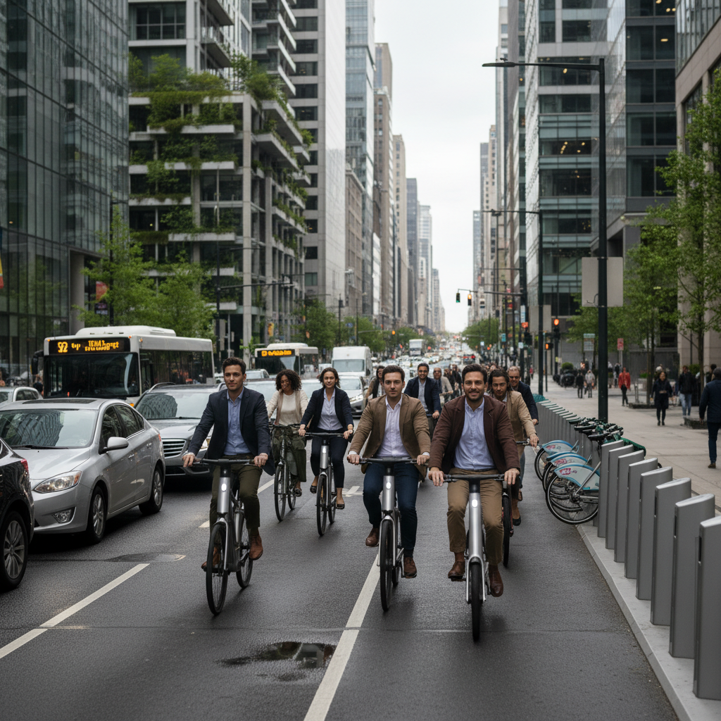 เทรนด์โลก 2026! คนเมืองเปลี่ยนใช้ E-Bike หนีรถติด - global-ebike-commute-trend