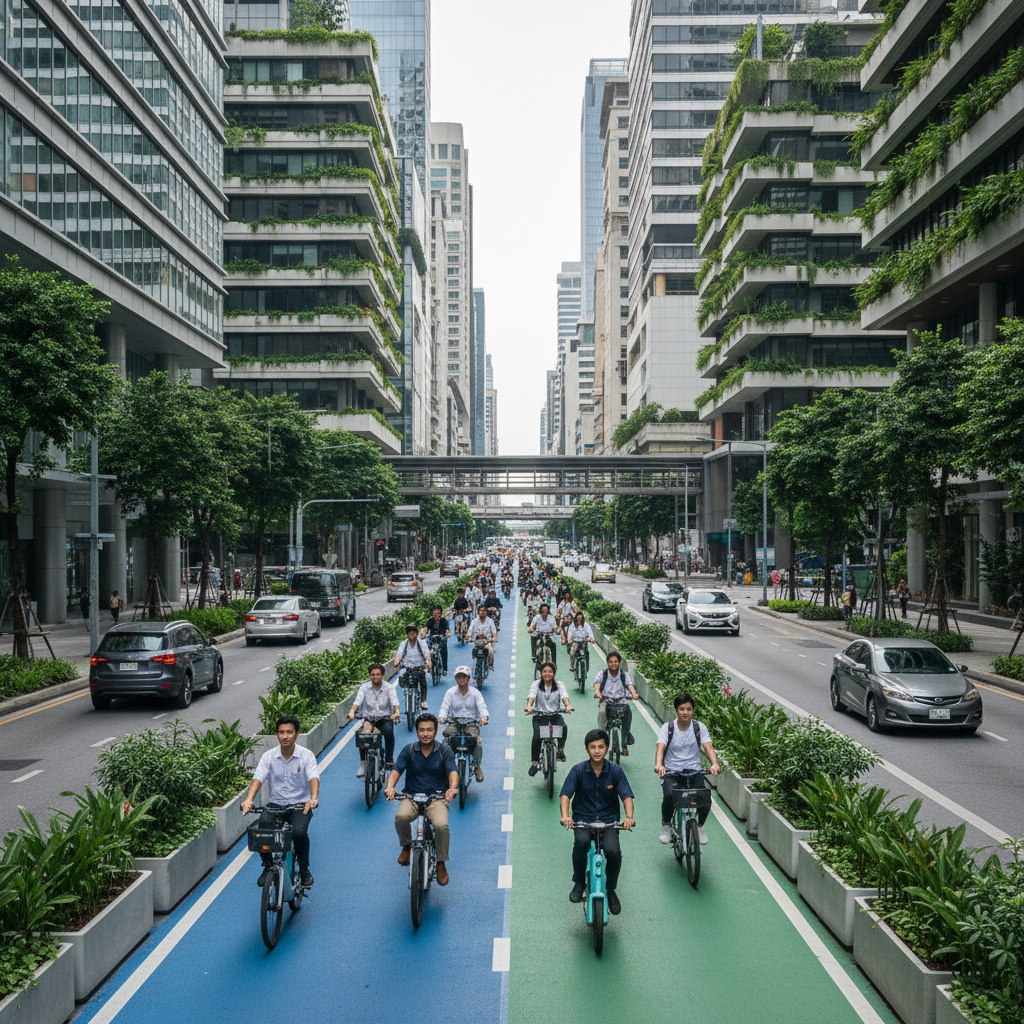 จับตานโยบาย 2026: รัฐจ่อผุด 'เลน E-Bike' หนุนเดินทางสีเขียว - gov-ebike-lane-policy-2026