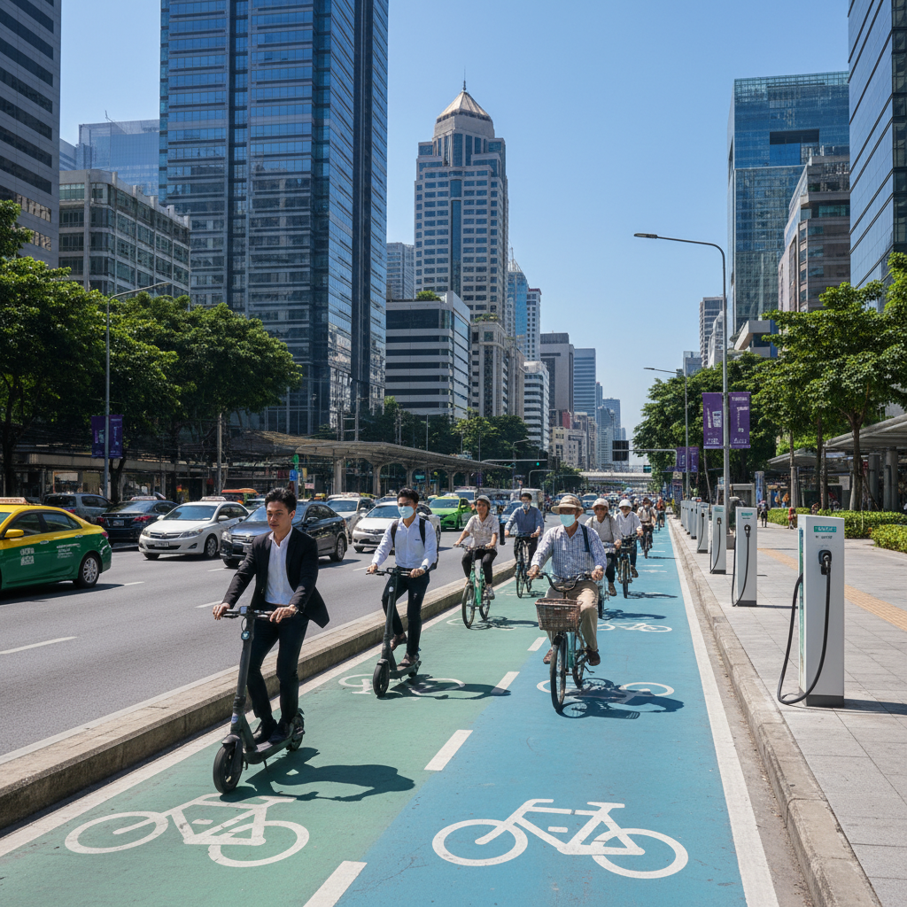 ข่าวดี! รัฐจ่อผุดเลน EV หนุนใช้ E-Bike ปลายปี 2026 - gov-ev-lane-ebike-2026