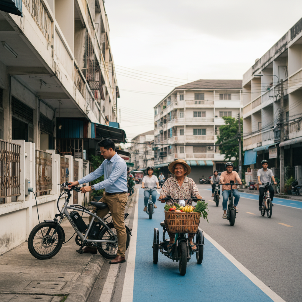 รัฐจ่อคลอดนโยบายหนุน E-Bike ปลายปี 26 ลดภาระคนไทย! - gov-policy-ebike-scooter-2026