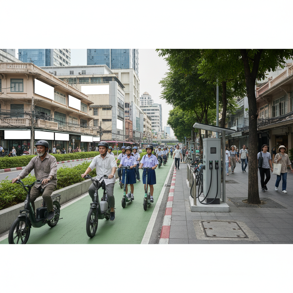 ส่องแผนรัฐปลายปี 2026: หนุน E-Bike ขับขี่ปลอดภัยทั่วกรุง - gov-policy-ebike-trend-2026