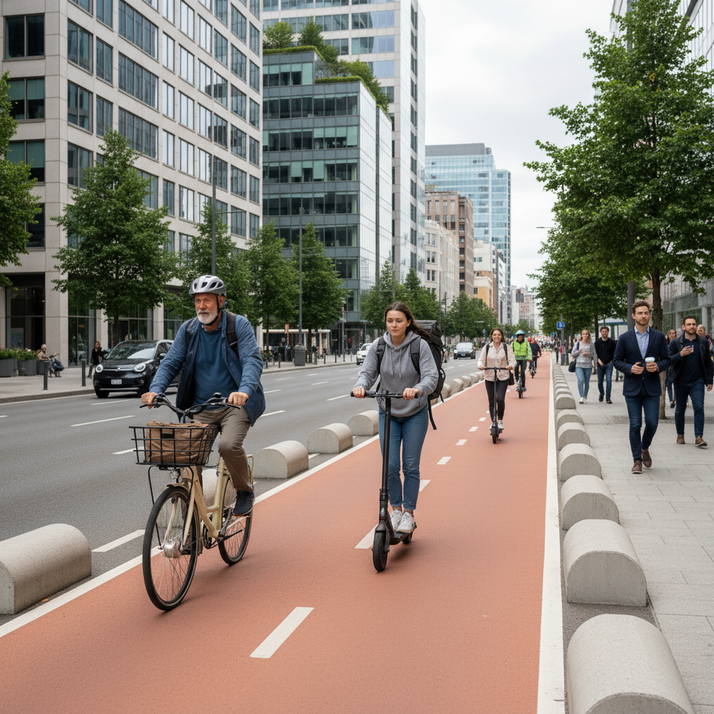 อนาคต EV 2026: รัฐจ่อผุดเลนพิเศษหนุนขี่ E-Bike ปลอดภัย - government-ebike-lane-policy