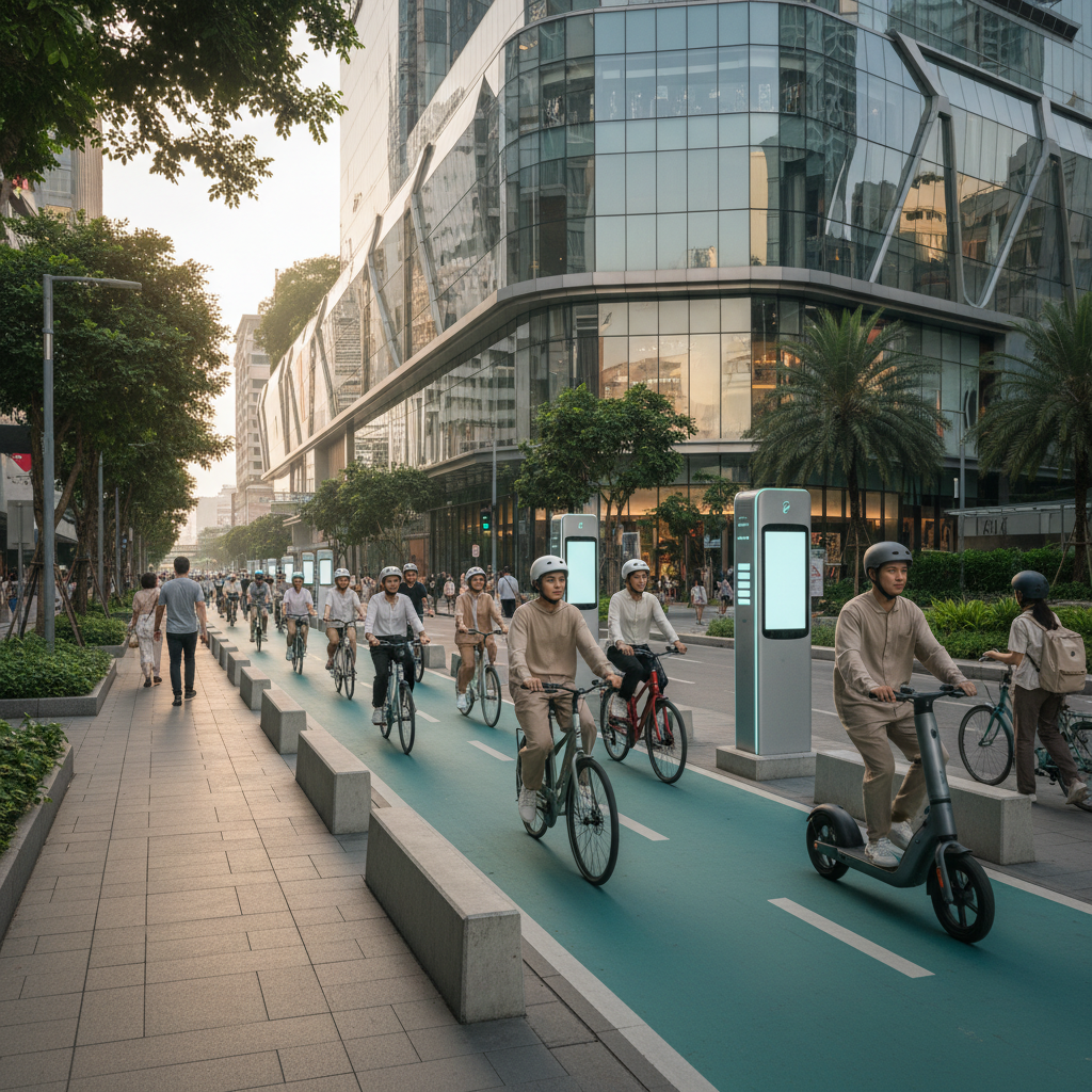 ทิศทาง EV ปี 2026: ภาครัฐเตรียมดันเลนพิเศษเพื่อ E-Bike - government-ev-ebike-lane-policy