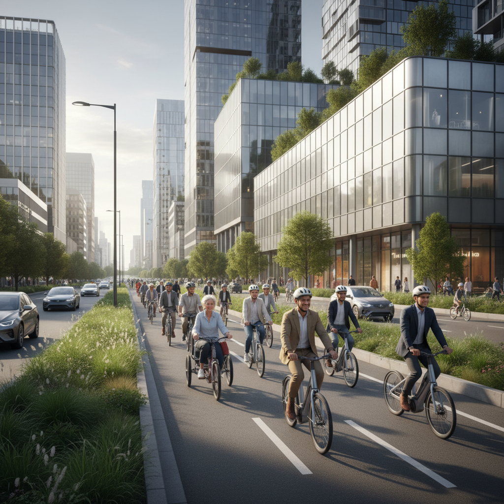 อนาคตเมือง EV! นโยบายรัฐจ่อผุดเลนพิเศษ E-Bike ปี 2026 - government-ev-policy-ebike-lane