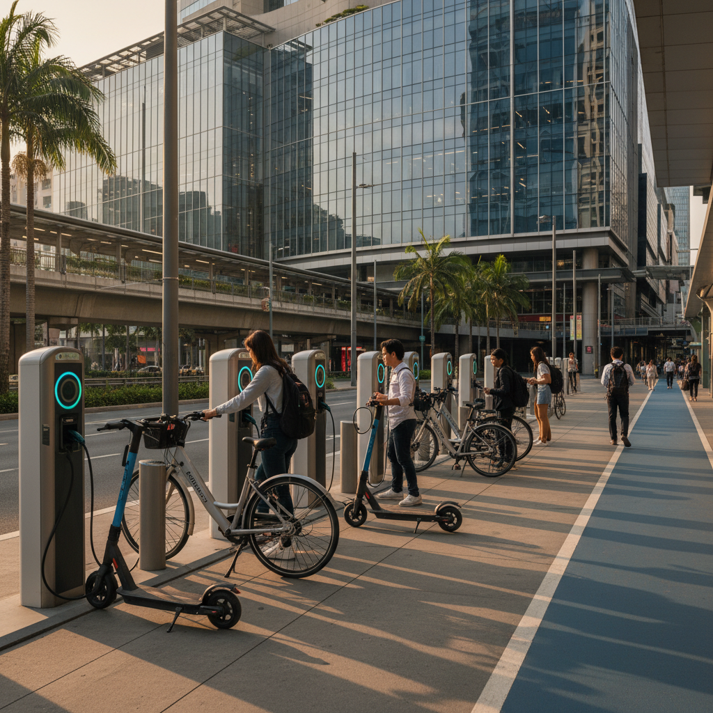 นโยบาย EV ปลายปี 2026! รัฐหนุนจุดชาร์จ E-Bike ทั่วเมือง - govt-ev-charging-ebike-policy
