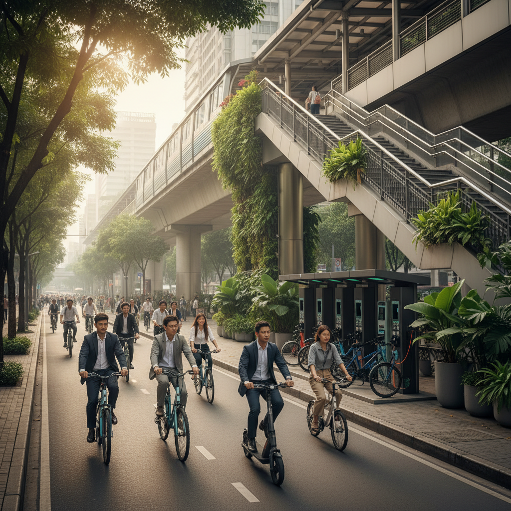 จับตานโยบายเมืองสีเขียว 2026! รัฐเตรียมหนุน E-Bike ลดฝุ่น - green-city-ebike-policy-2026