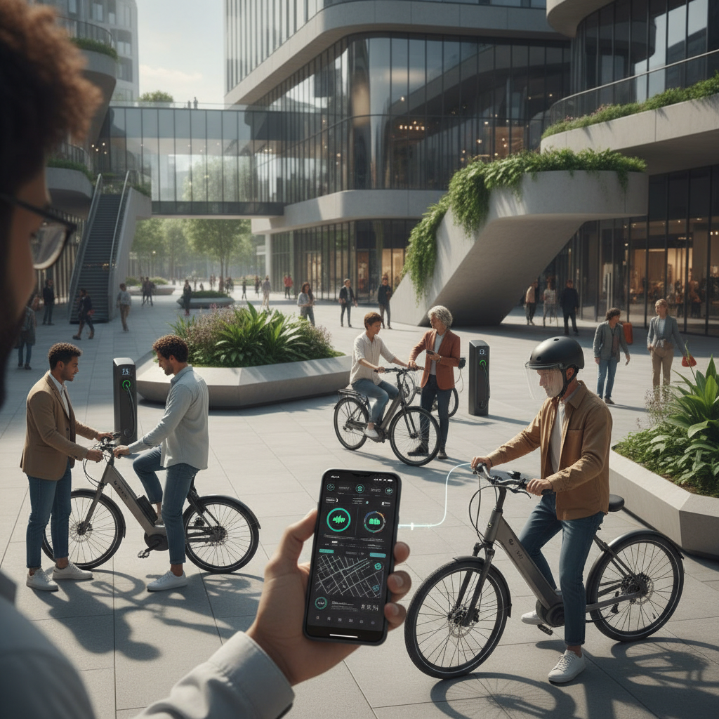 เทรนด์ขี่ EV 2027! นวัตกรรม IoT คุมแบต E-Bike ล้ำสุดผ่านแอป - iot-smart-ebike-ev-trend
