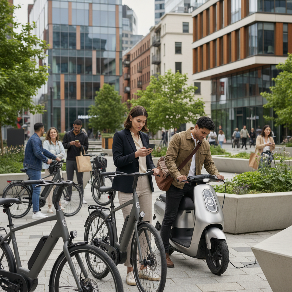เจาะเทรนด์ EV 2026: E-Bike ฝัง IoT กันขโมย ดูสถานะผ่านแอป - iot-smart-ebike-scooter-trend