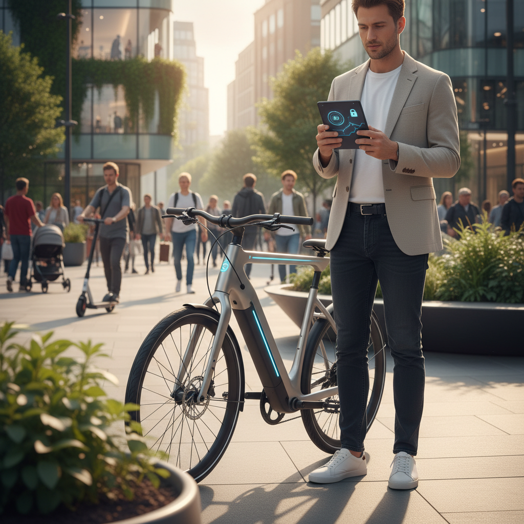 อนาคต EV 2026: เทคโนโลยี IoT สั่งการ E-Bike ผ่านมือถือ - iot-smart-ebike-trend-2026