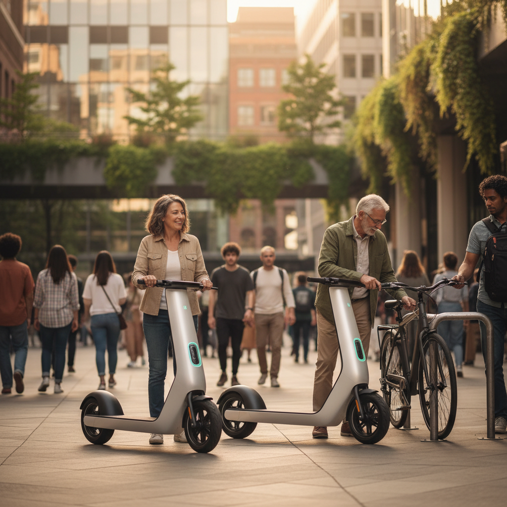 เทรนด์ EV 2026: สกู๊ตเตอร์ไฟฟ้าฝัง IoT กันขโมยอัจฉริยะ - iot-smart-scooter-ev-trend