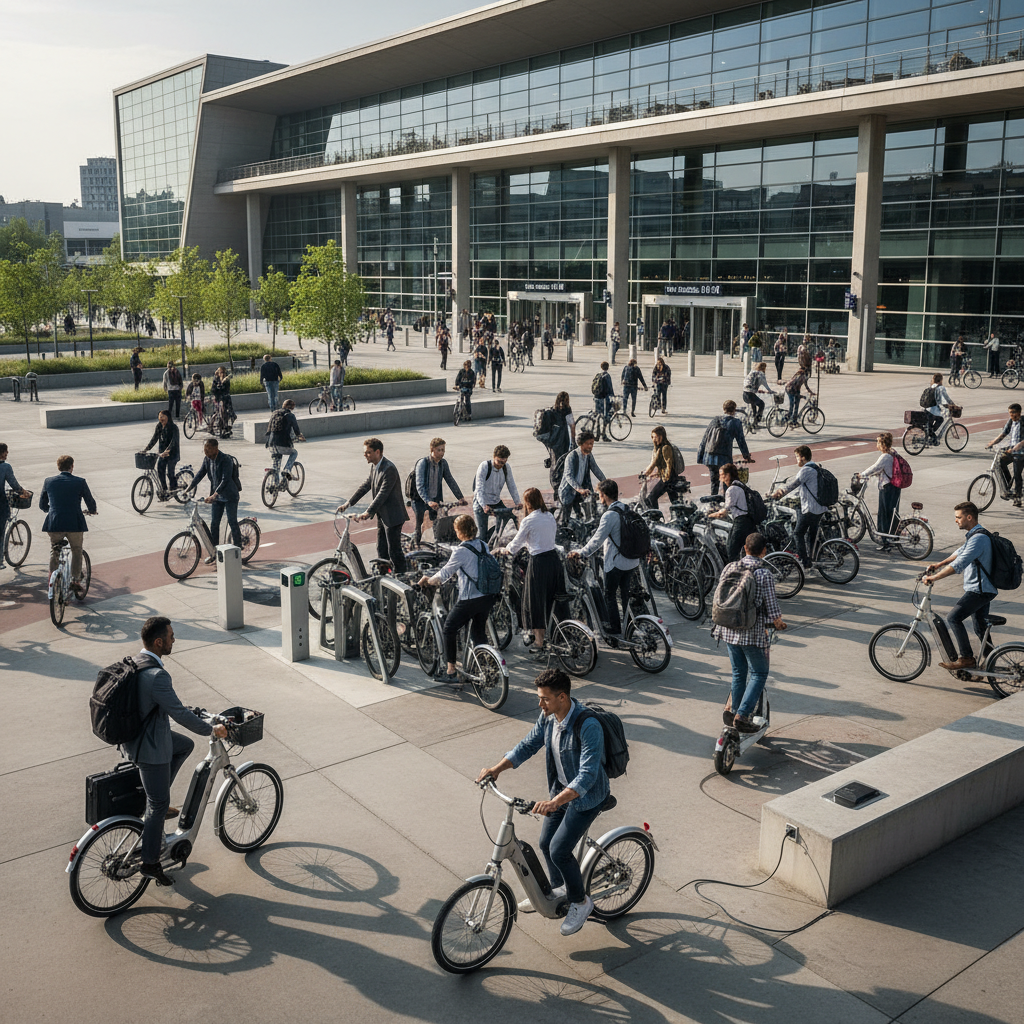 ส่องอนาคตยานยนต์! E-Bike ไอเทมฮิตเชื่อมต่อรถไฟฟ้าปลายปี 26 - micro-mobility-ebike-ev-trend