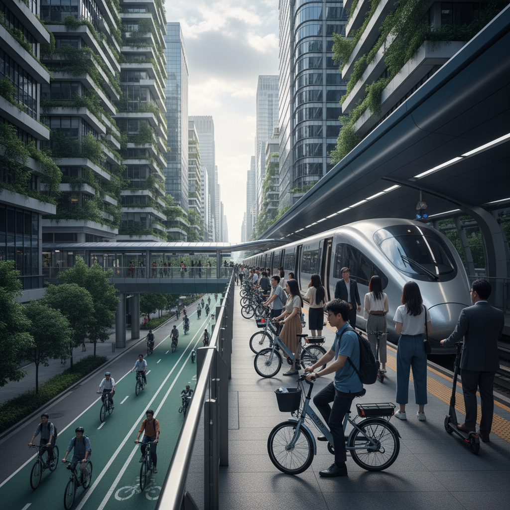เทรนด์ปลายปี 2026! นโยบายหนุนพก E-Bike ขึ้นรถไฟฟ้า - micro-mobility-ebike-transit-trend