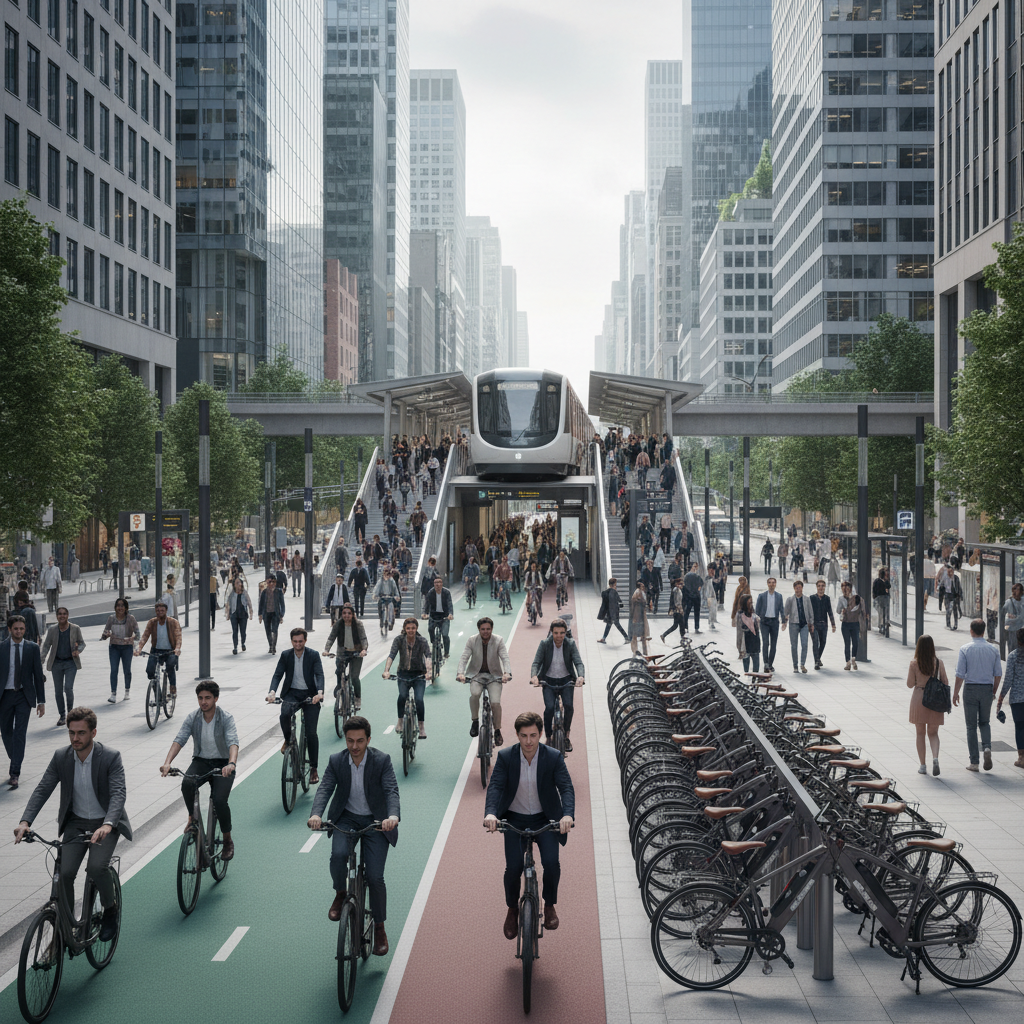 เทรนด์ EV โลก 2026: E-Bike ฮิตสุด เชื่อมต่อขนส่งมวลชน - micro-mobility-ebike-trend-2026