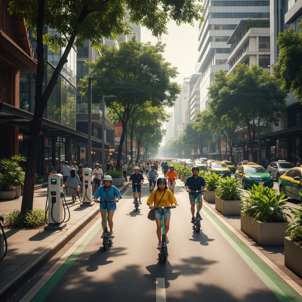อนาคต EV ไทย 2026: นโยบายใหม่หนุนใช้สกู๊ตเตอร์ไฟฟ้า - new-ev-policy-scooter-2026