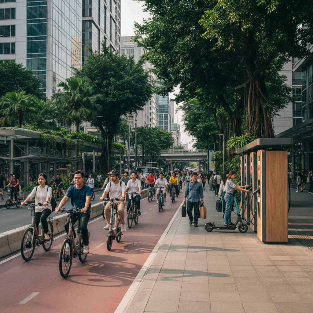 เจาะทิศทาง 2026: นโยบาย EV ไทย หนุน E-Bike และ Scooter ลุยเลนเฉพาะ - new-ev-policy-trend-thailand