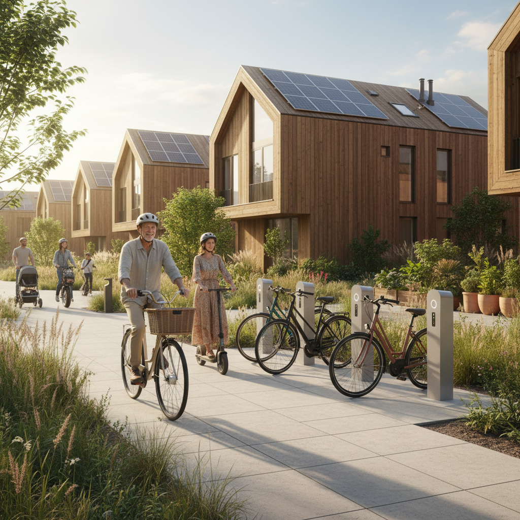 เทรนด์อสังหาฯ 2027: หมู่บ้านยุคใหม่ชูจุดขาย E-Bike - real-estate-ebike-ev-trend