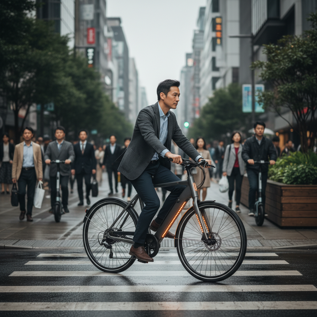 ส่องนวัตกรรมปี 2027! E-Bike ชาร์จไฟกลับอัตโนมัติขณะเบรก - regenerative-braking-ebike-2027