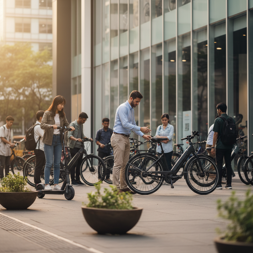 เทรนด์ EV ปลายปี 2026! นวัตกรรมเบรกชาร์จไฟกลับใน E-Bike - regenerative-braking-ebike-trend