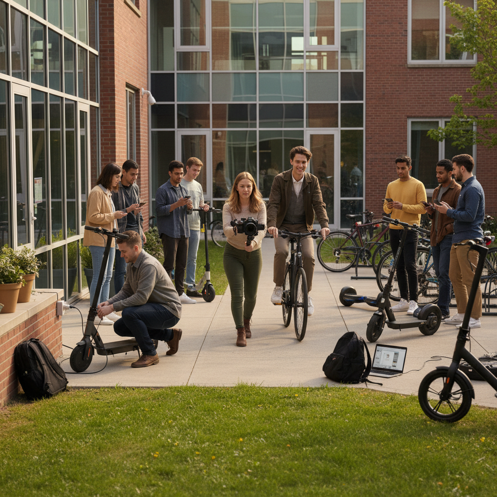 ส่องเทรนด์นักรีวิว: E-Bike ไอเทมฮิตติดหอพักครึ่งปีหลัง 2026 - reviewer-trend-ebike-campus-2026