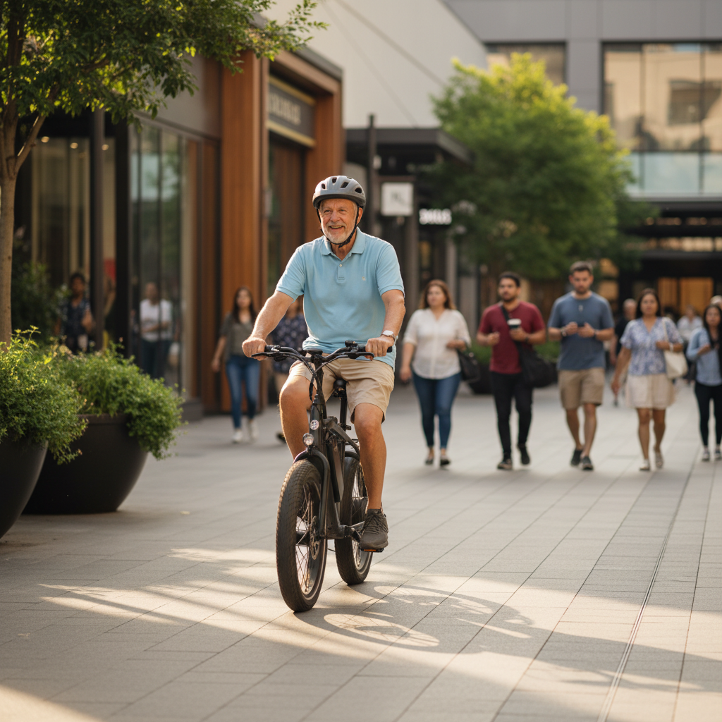 เทรนด์ EV 2026: นวัตกรรมกันล้มยกระดับ E-Bike เพื่อผู้สูงวัย - self-balancing-ebike-senior-trend