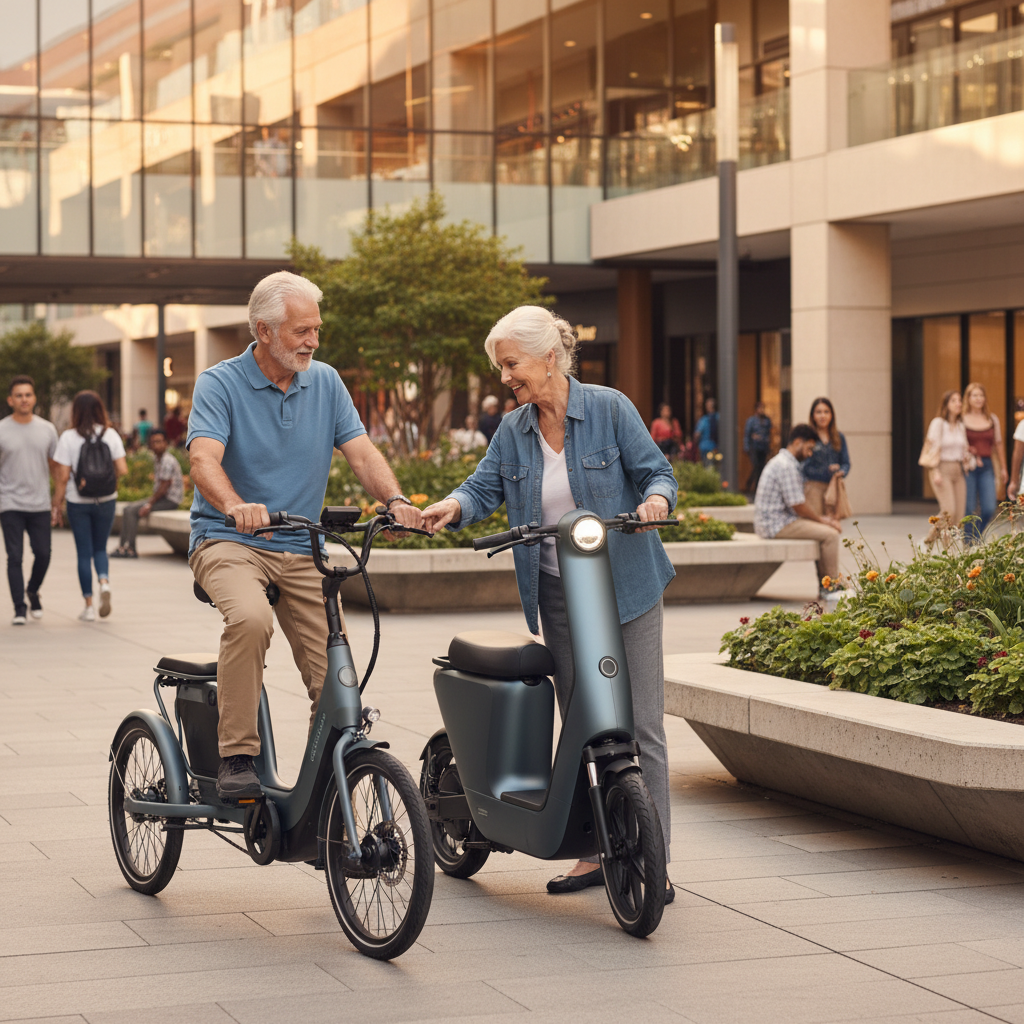 เจาะเทรนด์ EV 2026: E-Bike นวัตกรรมความปลอดภัยเพื่อวัยเก๋า - senior-ebike-safety-ev-trend