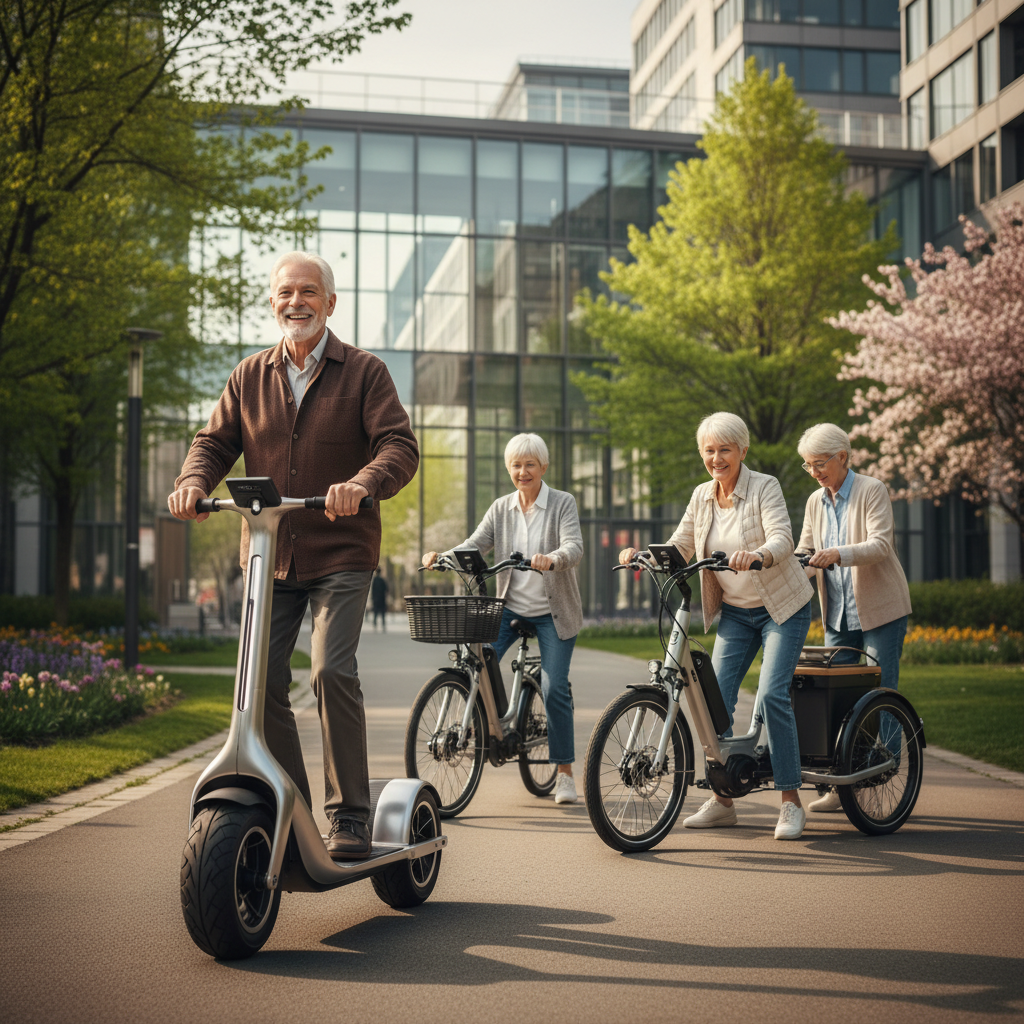เทรนด์ EV ปี 27! E-Bike นวัตกรรมใหม่ ปลอดภัยโดนใจวัยเก๋า - senior-ebike-safety-ev-trend