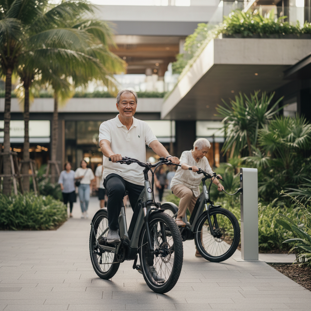 เทรนด์ EV ผู้สูงวัย 2026: E-Bike นวัตกรรมใหม่ขับขี่ปลอดภัย - senior-ebike-safety-ev-trend