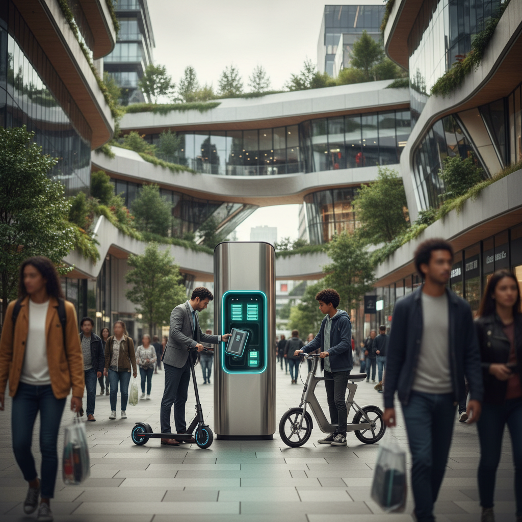เทรนด์ EV 2027! สถานีสลับ Battery อัจฉริยะพลิกโฉม E-Bike - smart-battery-swap-ev-trend