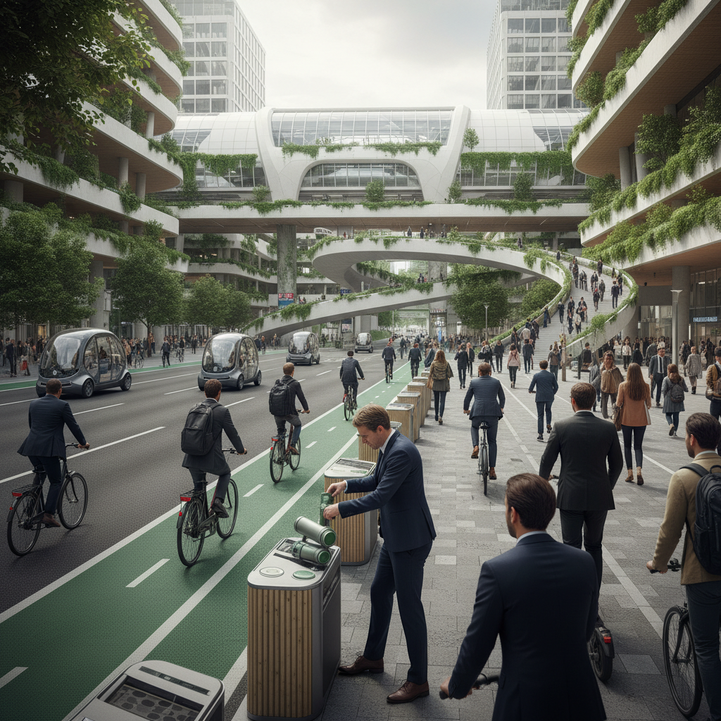 เจาะเทรนด์ 2027! E-Bike ยานยนต์หลักเชื่อมต่อรถไฟฟ้าคนเมือง - smart-city-ebike-ev-trend