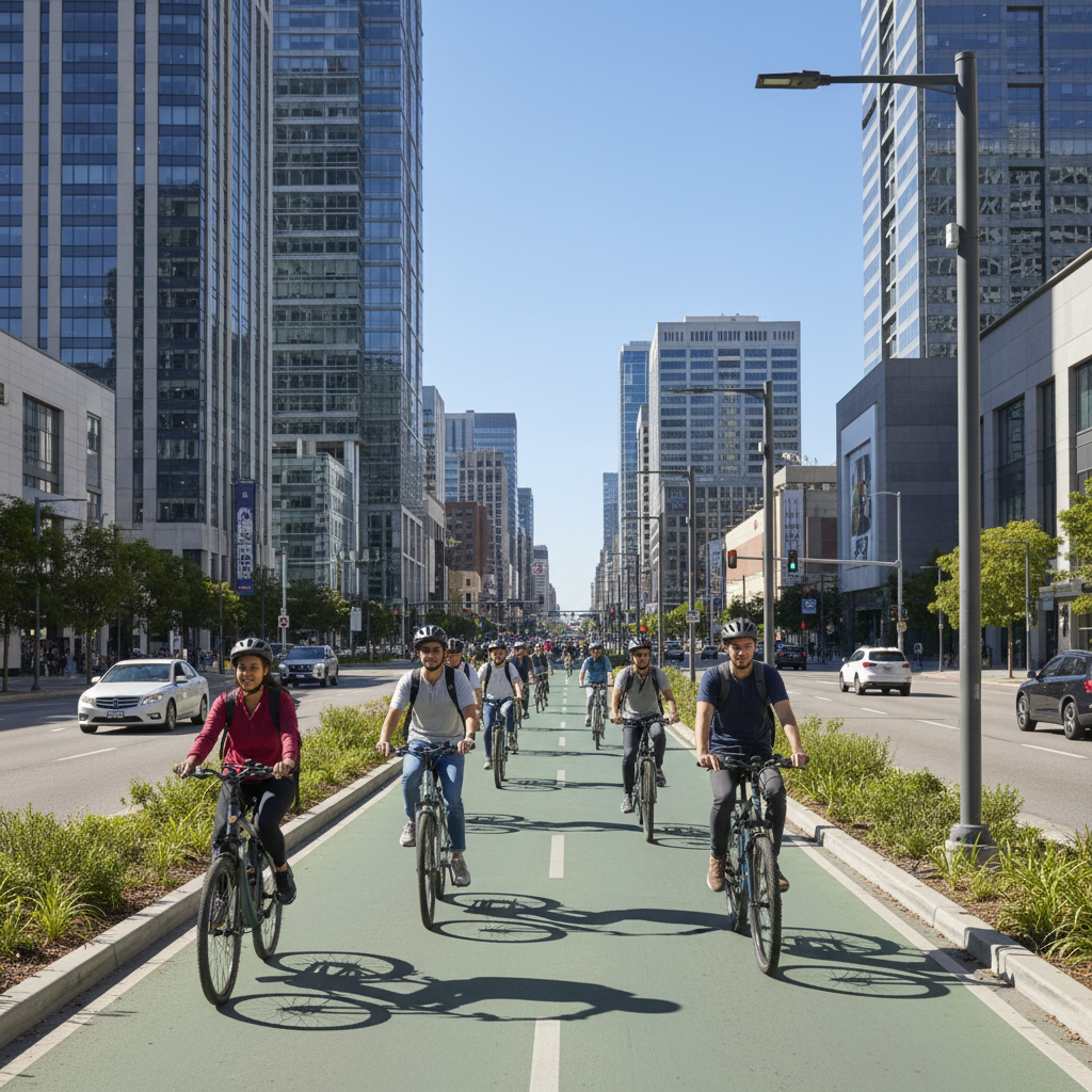 นโยบายเมืองอัจฉริยะ 2026: เลนพิเศษหนุน E-Bike ขับขี่ปลอดภัย - smart-city-ebike-lane-policy