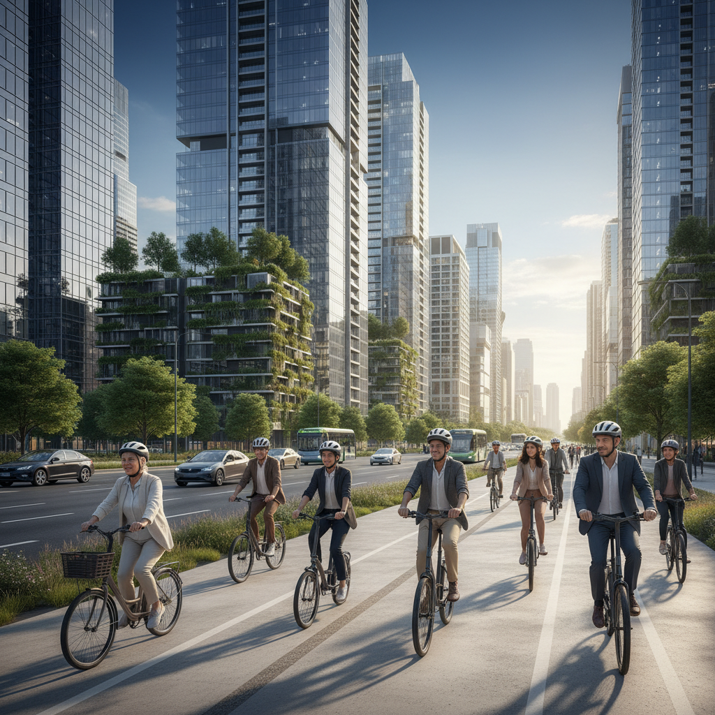 อนาคต E-Bike 2026: สมาร์ทซิตี้ผุดเลนพิเศษ ขับขี่ปลอดภัยขึ้น - smart-city-ebike-lane-policy