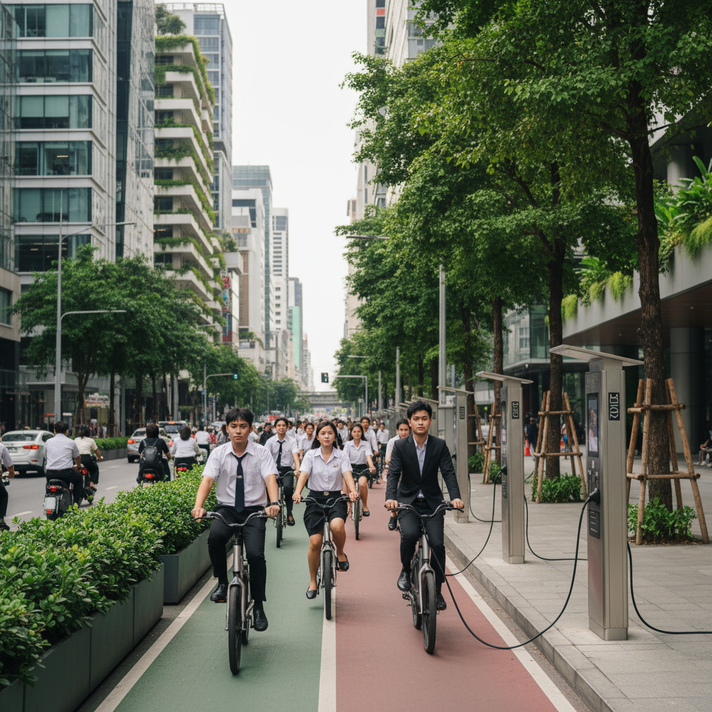นโยบายหนุน EV ปลายปี 2026: ดัน E-Bike สู่เมืองอัจฉริยะ - smart-city-ebike-policy-2026