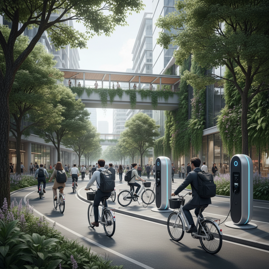 เจาะเทรนด์สมาร์ทซิตี้ปี 26! ดัน E-Bike ขึ้นแท่นพาหนะหลัก - smart-city-ebike-trend-2026