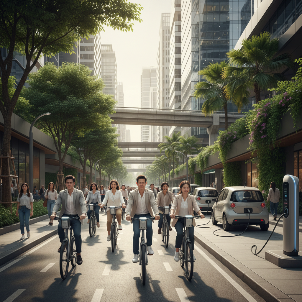 เทรนด์ผังเมือง 2027! ผู้เชี่ยวชาญดัน E-Bike สู่ Smart City - smart-city-ebike-trend-2027