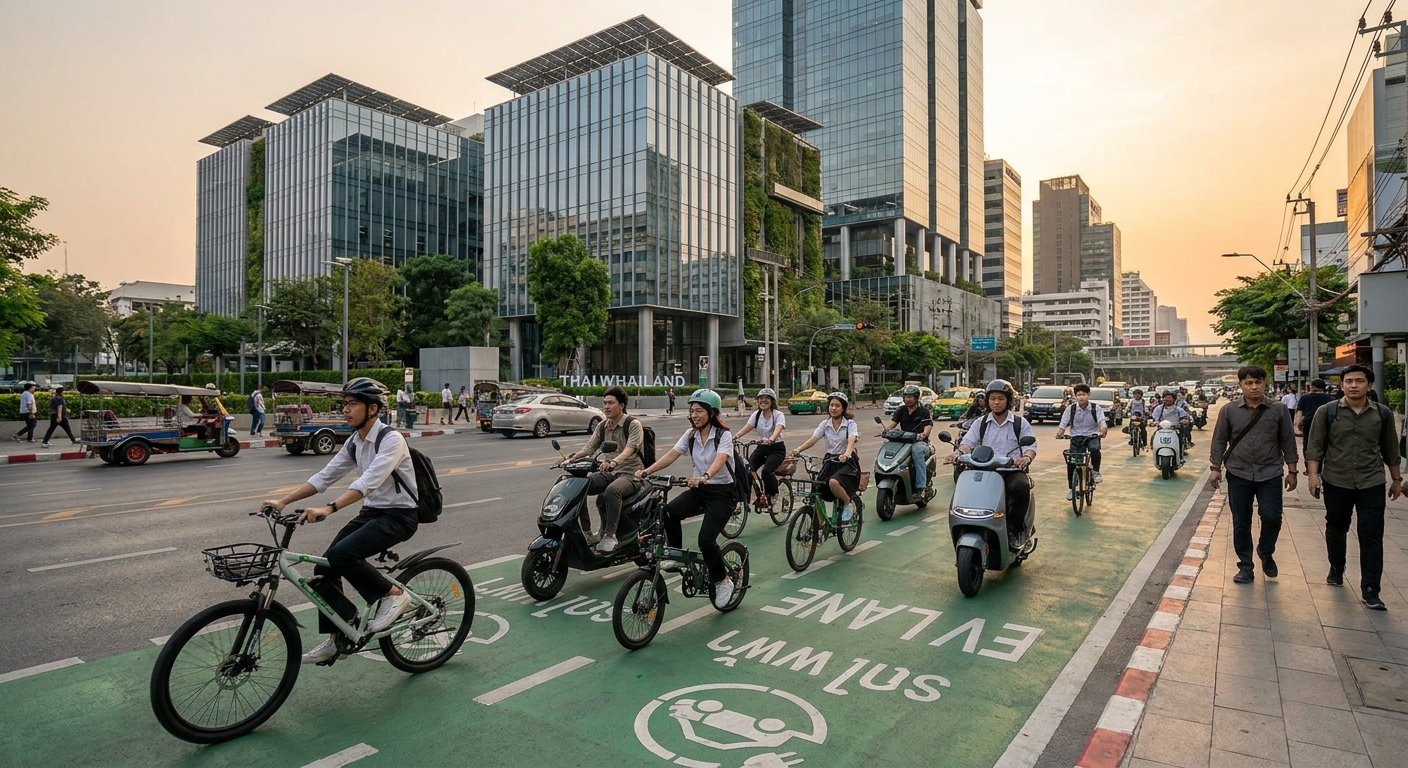 ข่าวดีปลายปี 2026! รัฐเล็งผุด EV Lane หนุนใช้ E-Bike